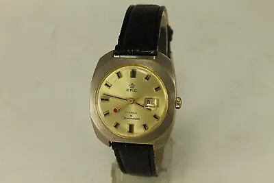 1966 Vintage E.R.C. STARMASTER 17 Jewels Swiss Wrist Watch • $99