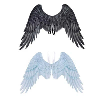 £14.56 • Buy Large Angel Wing-s  Party Cosplay Costume  For Adult Women Man Cosplay Prop 