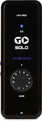 TC-Helicon GO SOLO Audio/MIDI Interface For Mobile Devices UC • $19.99
