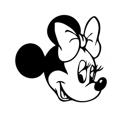 5  MINNIE MOUSE Vinyl Decal Sticker Car Window Laptop Mickey Disney • £3.99