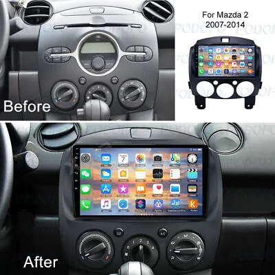 Android 12 For 2007-2014 Mazda 2 Apple Carplay Car Stereo Radio Gps Navi Player • $135.10