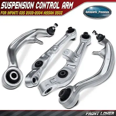 4x Front Suspension Lower Control Arm Kit For Infiniti G35 RWD Coupe Nissan 350Z • $157.98