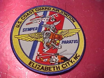 U.s. Coast Guard Air Station Elizabeth City North Carolina Patch Unused 5 Inch • $6.95
