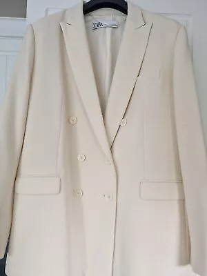 Zara Cream Blazer Size XXL • £4.99