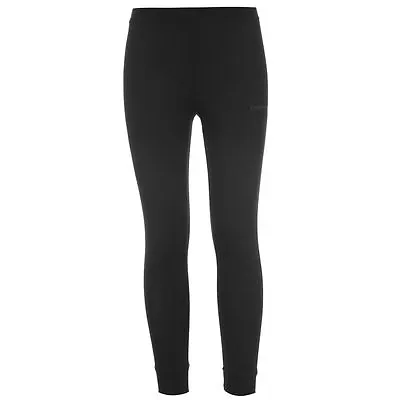 £8.99 • Buy Boys Girls Black Campri Ski Thermal Base Layer Compression Bottoms Pants Tights