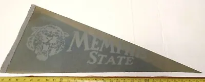 Vintage Memphis State University Tigers Pennant 28.5  {f979} • $56