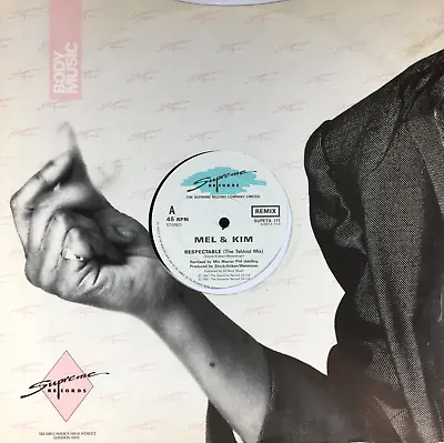 £4.99 • Buy Mel & Kim Respectable Mixes 12'' Vinyl Supreme Records Supetx111 1987 Soul/pop