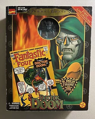 Dr. Doom Marvel Famous Cover 8” Fantastic Four Action Figure Fabric Costume • $4.99