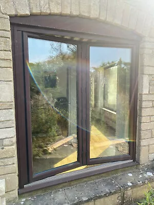 Aluminium Bifolding Doors Bifolds 2 Pane Two External Internally Inwards Opening • £699.90