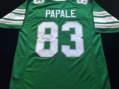 Vince Papale Signed Autograph Green Football Jersey JSA Philadelphia Eagles Star • $79.99