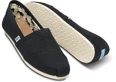 Toms Women's Classics Slip On Authentic Blk/Ash/Red/Navy/Olive • $15.99