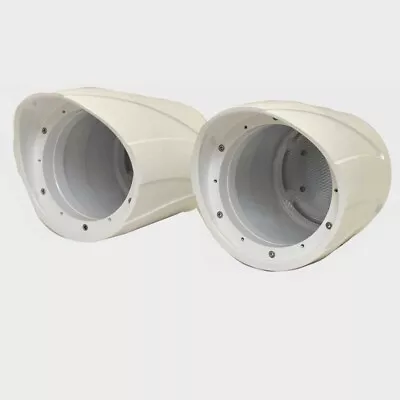 MasterCraft Boat Tower Speaker Cans 404647W | ZFT 5P White (Pair) • $1663.37