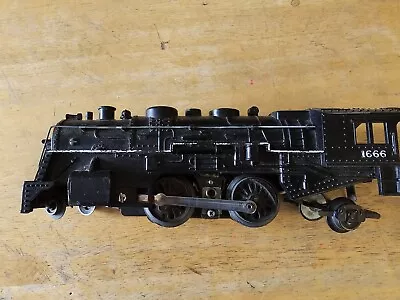 UNTESTED Marx 1666 2-4-2 Steam Engine; 1950s Postwar Locomotive • $19.99