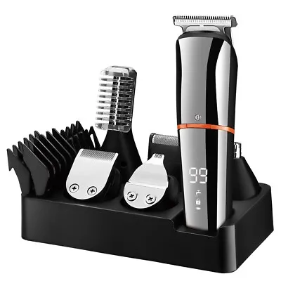 Professional Hair Clippers Cordless Beard Trimmer Hair Trimmer Clippers Set • £18.99