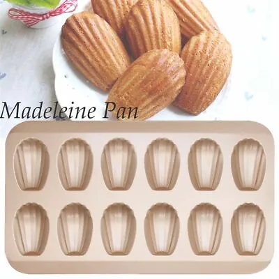£12.09 • Buy Steel Kitchen Cake Tools Baking Tray Madeleine  Mold Biscuit Pan Cookie Mould