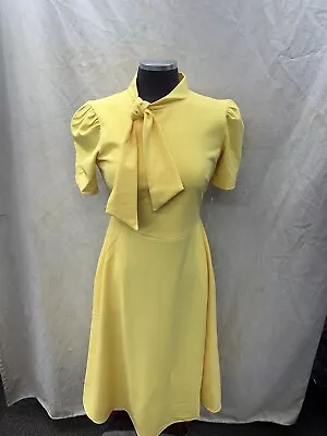 Maggy London Dress/new With Tag/retail$129/size 8/length 39 /yellow/ • $39.99