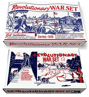 Marx Revolutionary War Series 500 OR Revolutionary War Series 2000 Play Set Box • $79.99