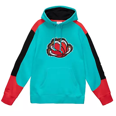 Mitchell & Ness Teal NBA Vancouver Grizzlies Fusion Fleece Hoodie - XS • $79.95