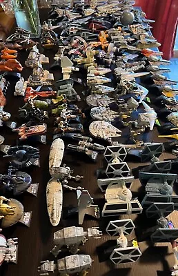 STAR WARS TITANIUM Series Diecast Vehicles And Starships RARE Loose • $10