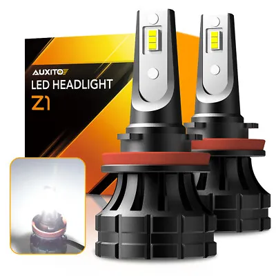 2X AUXITO H11 H8 LED Bulbs 6000K 20000LM White Super Bright DRL Light High Power • $22.41