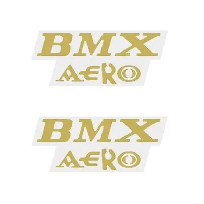 Viscount - BMX Aero - Gold - Seat Decal Set • $8