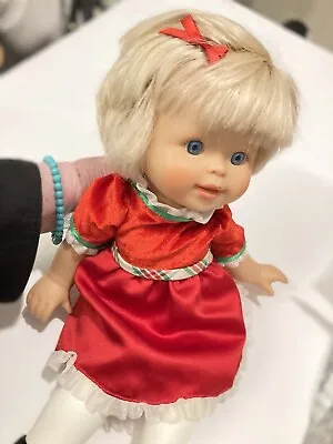 Fisher Price Little Mommy ~ Sweet As Me Holiday Party Christmas Doll By Mattel • $34.99