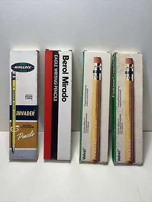 48 Total Vintage Writing Pencils Wallace 511 Velvet 3557-2 Berol Mirado 174-2 • $25