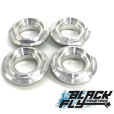 BBS RS 1/4 Height Center Caps 16 17 18 Inch Large Thread 2.76in VW Hex Caps • $239.99