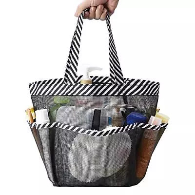 Mesh Shower Caddy Tote Portable Shower Bag College Dorm Bathroom Caddy Organ... • $12.76