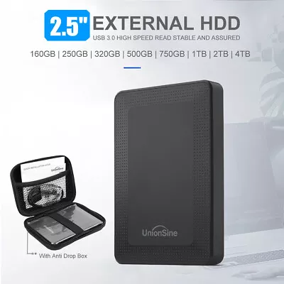 2.5inch External Hard Drive - Game Console/TV/Laptop/Smartphone Memory Expansion • £16.14