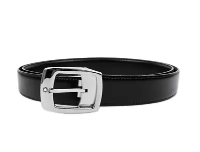 Montblanc Reversible Leather Suit Formal Belt 9695 Made In Europe  • $220