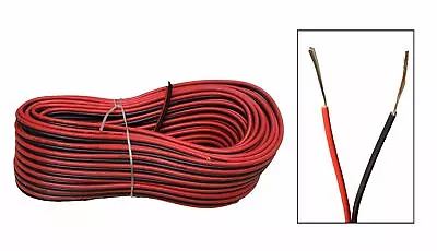 IMC AUDIO 100' Feet 14 GA Gauge Red Black 2 Conductor Speaker Wire Audio Cable • $19.56