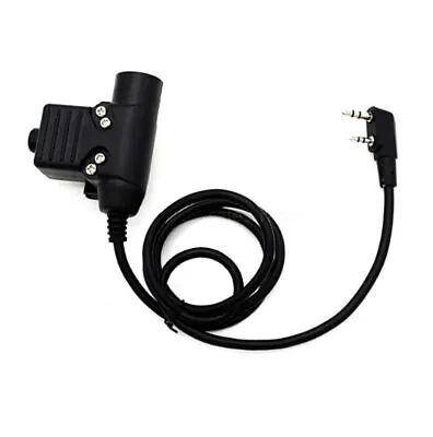 Z Tactical HD01 HD03 Headset U94 PTT Plug For BaoFeng UV-5R UV-82 Walkie Talkie • £14.40