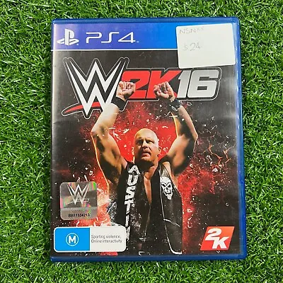 WWE W2K16 - PS4 Game In Case • $24