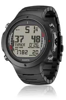 Suunto By Huish D6i Dive Computer Wrist Watch Black Steel Bracelet • $1494.95