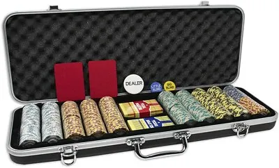DA VINCI Monte Carlo Poker Club Poker Chip Set (500 Chips) • $129.99