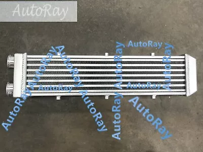 Full Aluminum Turbo Intercooler 2  550x140x80 Mm Bar & Plate SAME SIDE Outlets • $154