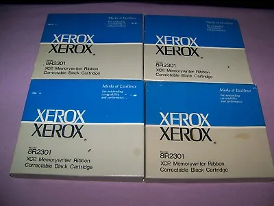 Xerox 8R2301 Correctable Film Ribbon For Memorywriter 600 Series Lot Of 4 • $4.99