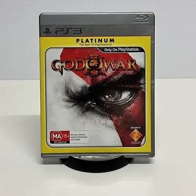 God Of War III - Sony PlayStation 3 PS3 - Includes Manual *VGC* *FREE POST* • $11.69