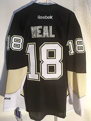 Reebok Premier NHL Jersey Pittsburgh Penguins James Neal Black Sz S • $29.99