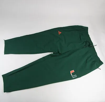 Miami Hurricanes Adidas Athletic Pants Men's Green New • $16.87