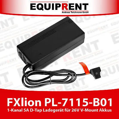 FXlion PL-7115-B01 1-Kanal 5A D Tap Charger For 26V V-Mount Battery (EQR33) • £143.55
