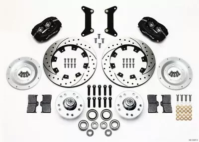 Wilwood Forged Dynalite Front Kit 12.19in Drilled Fits 79-87 GM G Body • $1167.99