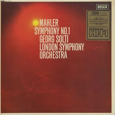 Gustav Mahler / Georg Solti / London Symphony Orchestra - Symphony No. 1 (LP Al • £21