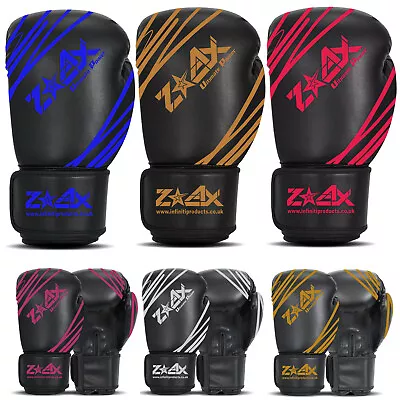 Junior Kids Boxing Gloves Training Sparring Gloves Punchbag Pad Gloves 468 OZ • £9.99