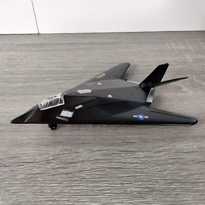 8.5  F-117A Night Hawk Stealth Military Collector Pull Diecast Model Toy Plane  • $4.19