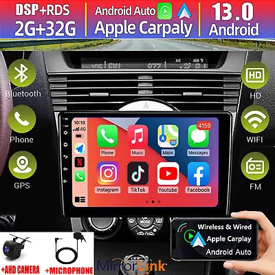 Android 13.0 Car Stereo Radio For Mazda Rx-8 2003-2008 9  Apple Carplay GPS Wifi • $134.89