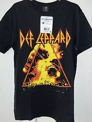 Def Leppard Hysteria T-Shirt Tee New Music Small (S) Rock Metal • $37.99