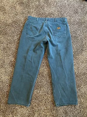 Vintage Rare 80s Green Carhartt Workwear Carpenter Pants 40x30 • $34.99