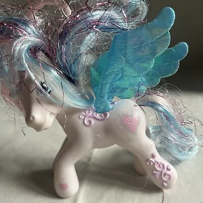 My Little Pony Hasbro G3 Pegasus 2007 Starcatcher Sparkly 4” • $14